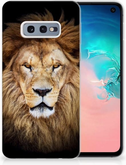 Samsung Galaxy S10e TPU Hoesje Leeuw