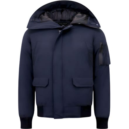 Heren Winterjassen Korte Model- 8821 - Blauw