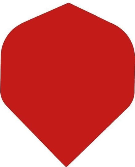 Bull's One00 - Red Plain - Dart Flights