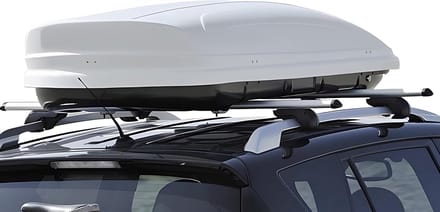 Famanu - Autokoffer 460 liter, afsluitbaar – Wit