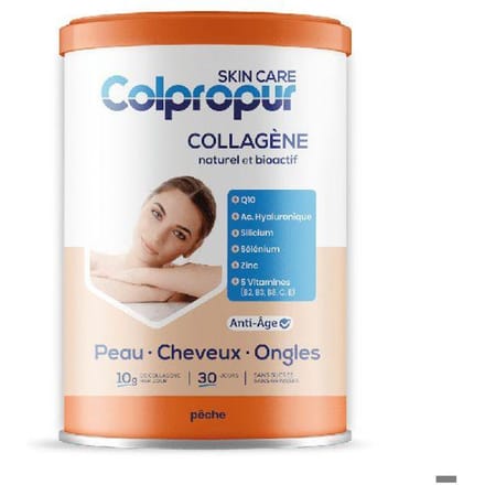 Colpropur Skin Care Pêche Collagène 30 doses 321g
