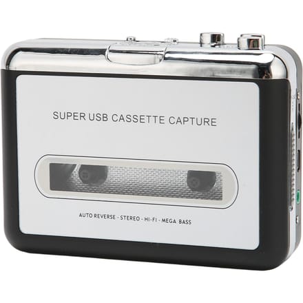 Cassettespeler Draagbaar Multifunctioneel MP3 CD Converter USB Auto Reverse Geluid Muziek Cassettespeler