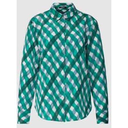 Blouse met all-over motief, model 'Falkine'