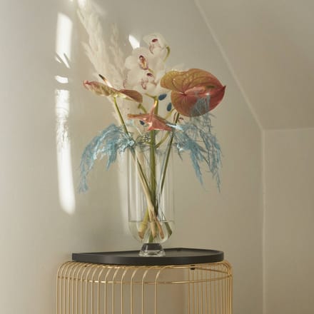 AYTM Vaas Glacies, helder, hoogte 29 cm, glas, mondgeblazen