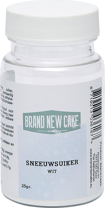 BrandNewCake Sneeuwsuiker 25g