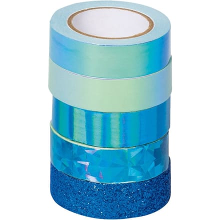 Decoratietapes "Effect Mix" - Blauw