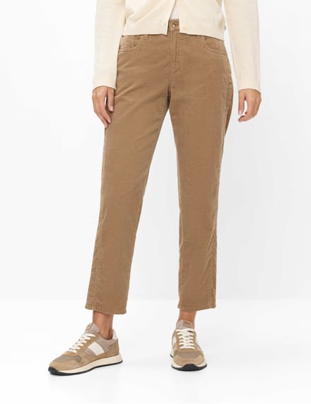 Brax Dames Jeans  Style MILEY S WALNUT, beige, maat 48