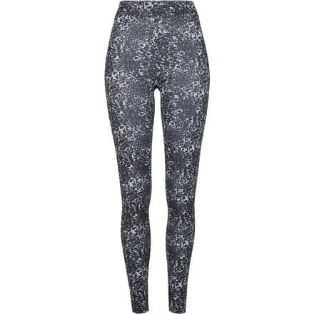 Urban Classics - AOP Legging - M - Zwart/Wit