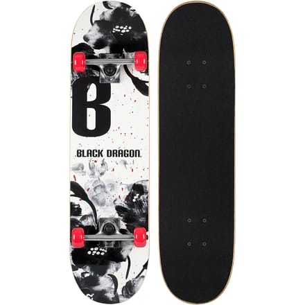 Black Dragon Skateboard - Street Natives - Zwart/Rood - 100Kg
