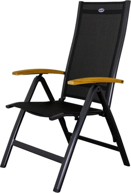 Hartman verstelbare tuinstoel Roma - Teak armleuning