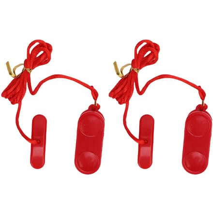 2 stuks Loopband Veiligheidsschakelaar Geschikt voor 9600 GTS7 M8 M9 Loopband Magnetisch Slot Noodstop red