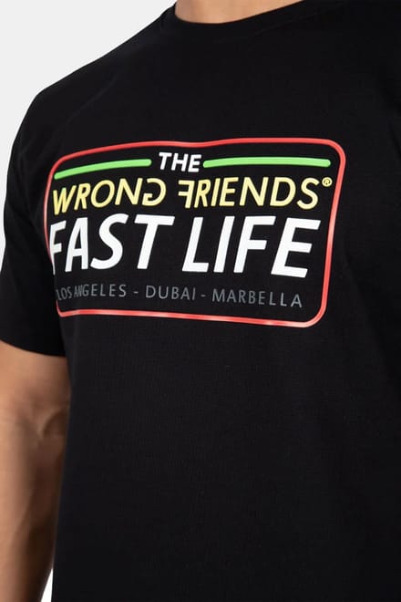 Fast Life - Zwart - S