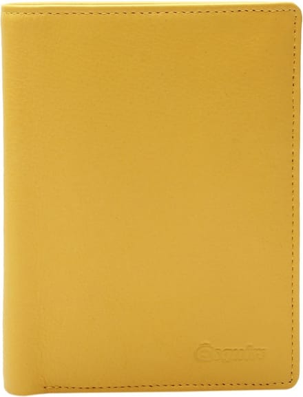 Esquire Leren Portemonnee Viktoria Wallet Yellow Geel