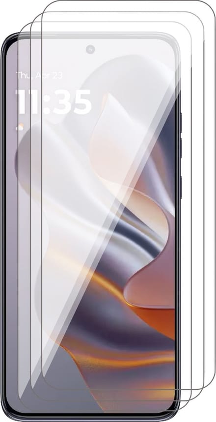 Screenprotector geschikt voor Motorola Moto Edge 50 Neo / Edge 60 Neo / Thinkphone 25 - 3x Glas Screen Protector