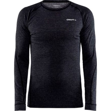 Craft - Core Wool Merino LS Tee - Thermoshirt - Heren - Zwart - XXL