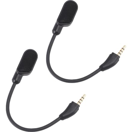 2 Stuks Gaming Headset Microfoon Geschikt voor HyperX Cloud III Bedrade Gaming Koptelefoon Ruisonderdrukkende 3.5mm Afneembare Microfoon