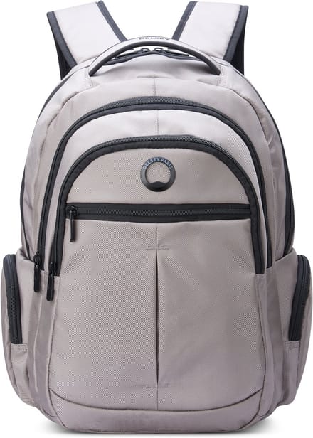 Delsey Element Backpack Flier – 24 Liter – Laptoprugzak 15,6 inch – Smart-Sleeve – Grey