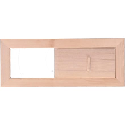 Sauna Luchtrooster Houten Verstelbaar Rooster Ventilatiepaneel Accessoire voor Stoomruimte