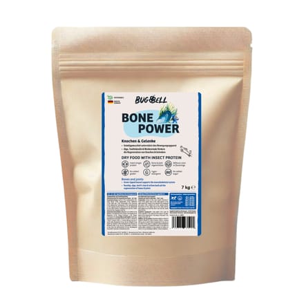 7kg BugBell Bone Power droogvoer voor honden