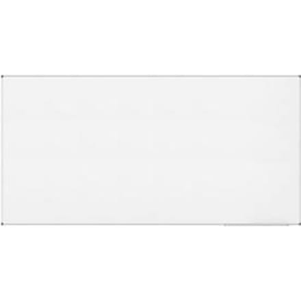 MAULstandaard Whiteboard - geëmailleerd - B 2400 x H 1200 mm - met opbergbak