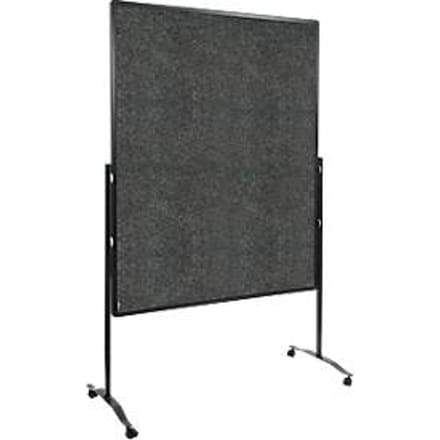 Presentatiewand Legamaster PREMIUM PLUS mobiel, textiel, antraciet