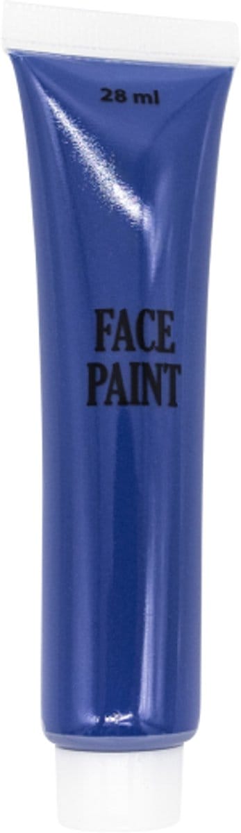 Feestmake-up, blauwe gezichtsverf 28 ml