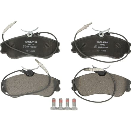 Remblokset DELPHI LP1607, voor