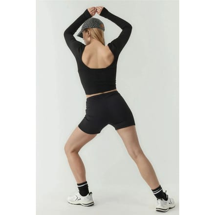 Hoge Taille Elastische Biker Leggings