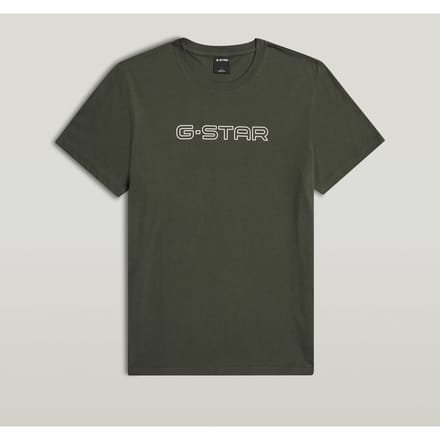 G-Star  Slim R T S/s Asfalt Taglia: M | Magliette basic Outlet | Uomo