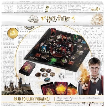 Gra planszowa Harry Potter Rajd po Ulicy Pokątnej