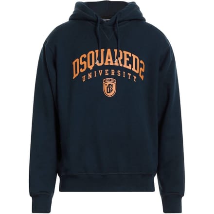 Dsquared2 Cool Fit Varsity Design Donkerblauwe Hoodie