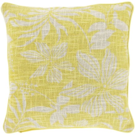 Unique Living - Sierkussen Keoni Lemon Yellow -45x45cm
