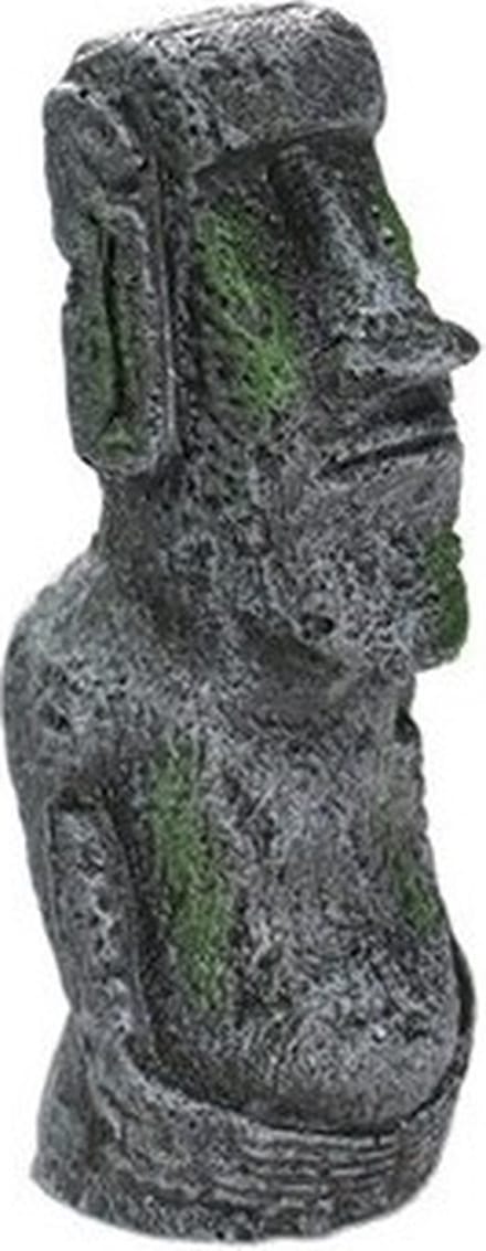 Aquarium Decoratie – Paaseiland Standbeeld – 17.5*7.5 cm