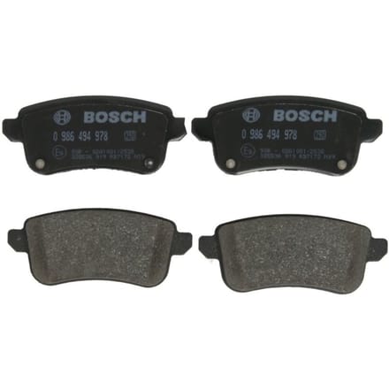 Remblokset BOSCH 0 986 494 978, achter