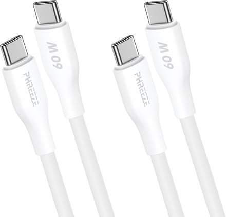 Usb C kabels - Usb-C naar Usb-C - 1m - TPE rubber