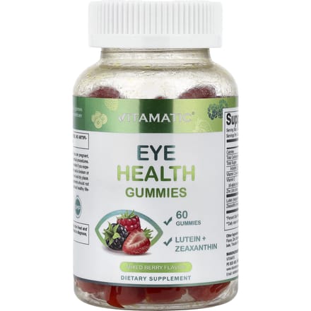 Vitamatic Eye Health Gummies, Gemengde Bes, 60 Gummies