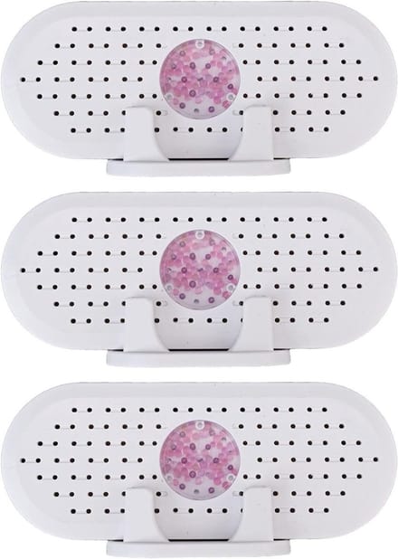 Mini Ontvochtiger - Luchtdroger - Vocht Bestrijden - USB Oplaadbaar - 3 Stuks - Wit