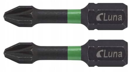 Luna Impact Torsiebit PZ2 32mm - 2 Stuks