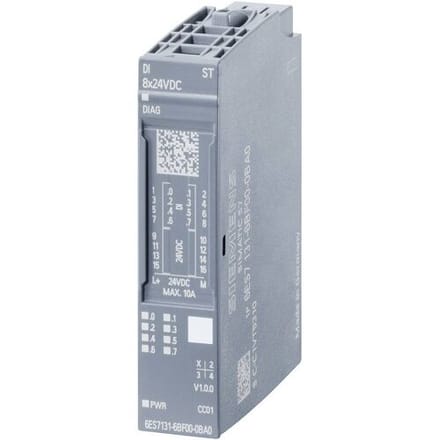 Siemens 6ES7131-6BF00-0CA0 6ES71316BF000CA0 PLC-ingangsmodule 30 V, 24 V/DC