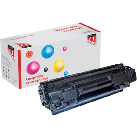 Tonercartridge Quantore alternatief tbv HP CE278A 78A zwart | 1 stuk