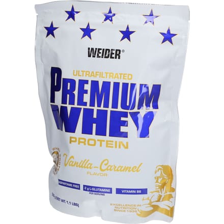 Weider Premium Whey (500g) Vanilla-Caramel - Eiwitten - Wei-eiwit Mix