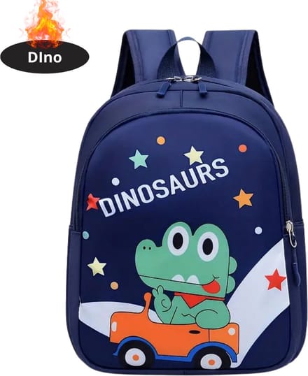 Nivard Kinder Rugzak - Jongen - Meisje - Schooltas - Backpack - Dino