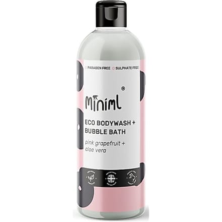 Miniml Bad & Douchegel Roze Grapefruit & Aloë Vera - 500ml