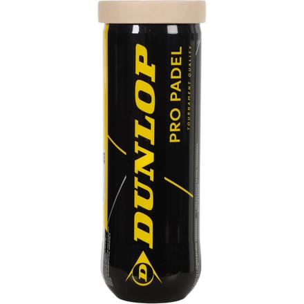 Dunlop- PRO PADEL 3PET - Unisex -Padelballen - Geel