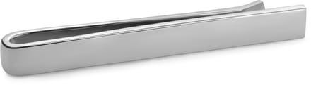 Ronde dasspeld van gerhodineerd 925 sterling zilver
