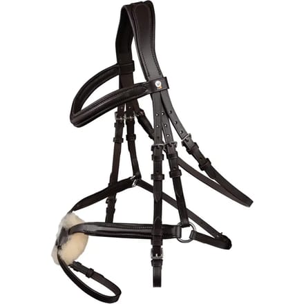 Anatomische kruisneusriem hoofdstel Waldhausen X-Line