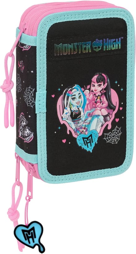 Monster High Gevuld etui Magic - 37 stuks - 19,5 x 12,5 x 5,5 cm - Polyester