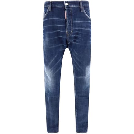 Dsquared2 Marineblauwe Skaterjeans