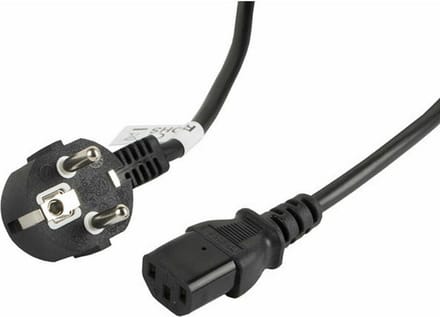 Lanberg - power cable - CEI 23-16/VII / CEE 7/3 to power IEC 60320 C13 - 5 m