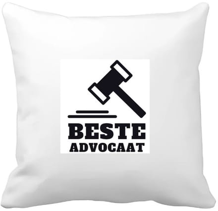 Akyol - beste advocaat Kussen hoes - Beste advocaat - collega - cadeau - 40 bij 40 cm